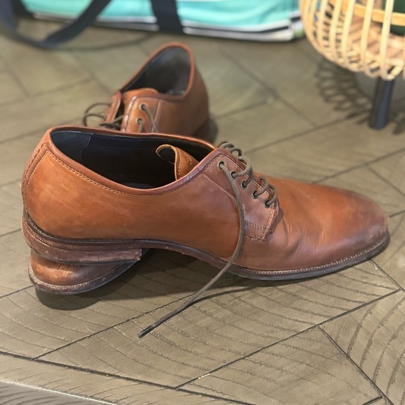 Mens Cole Haan Leather Oxford Shoes - Picture 5 of 6